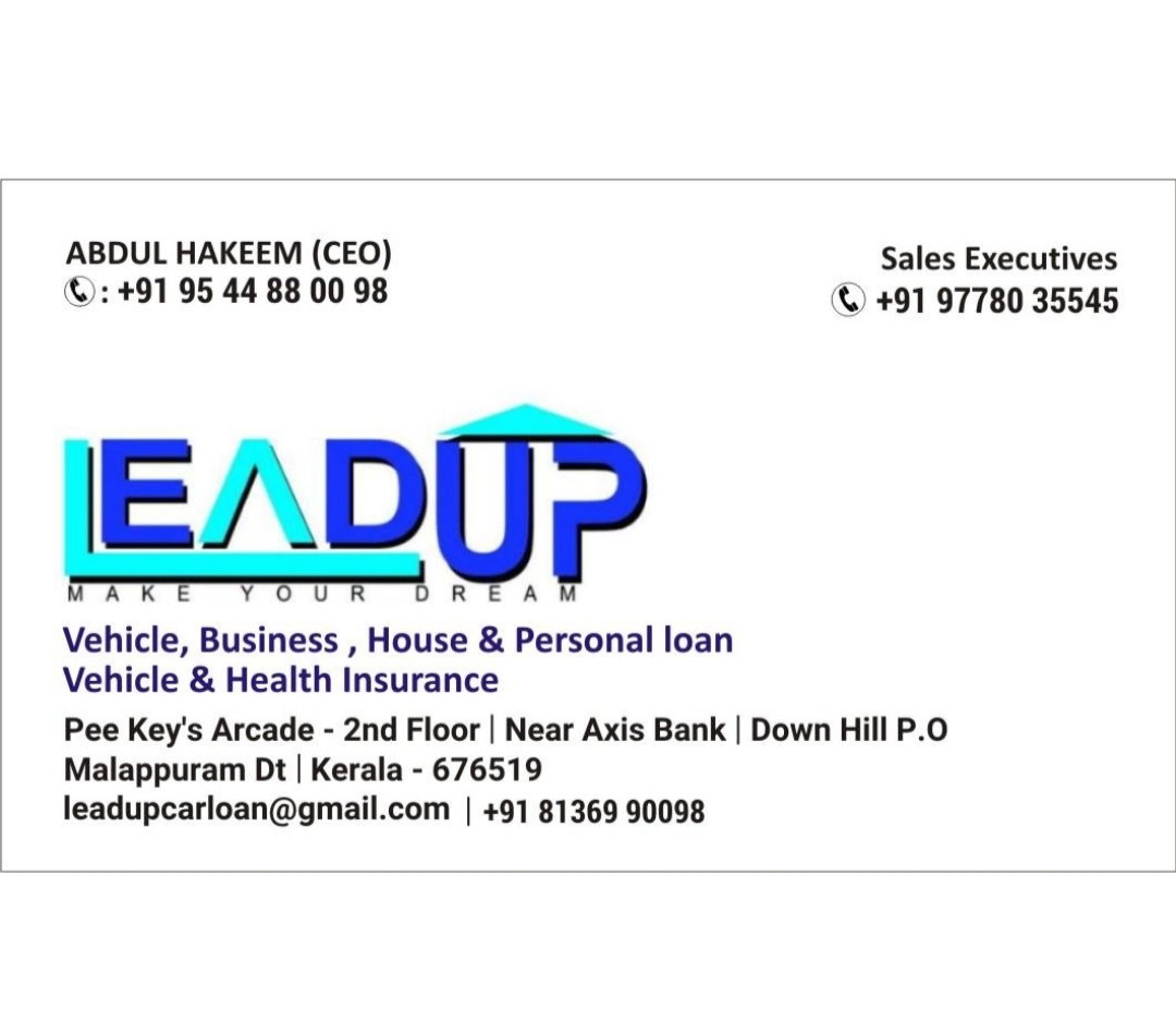 Leadup - Vehicle Loan & Insurance